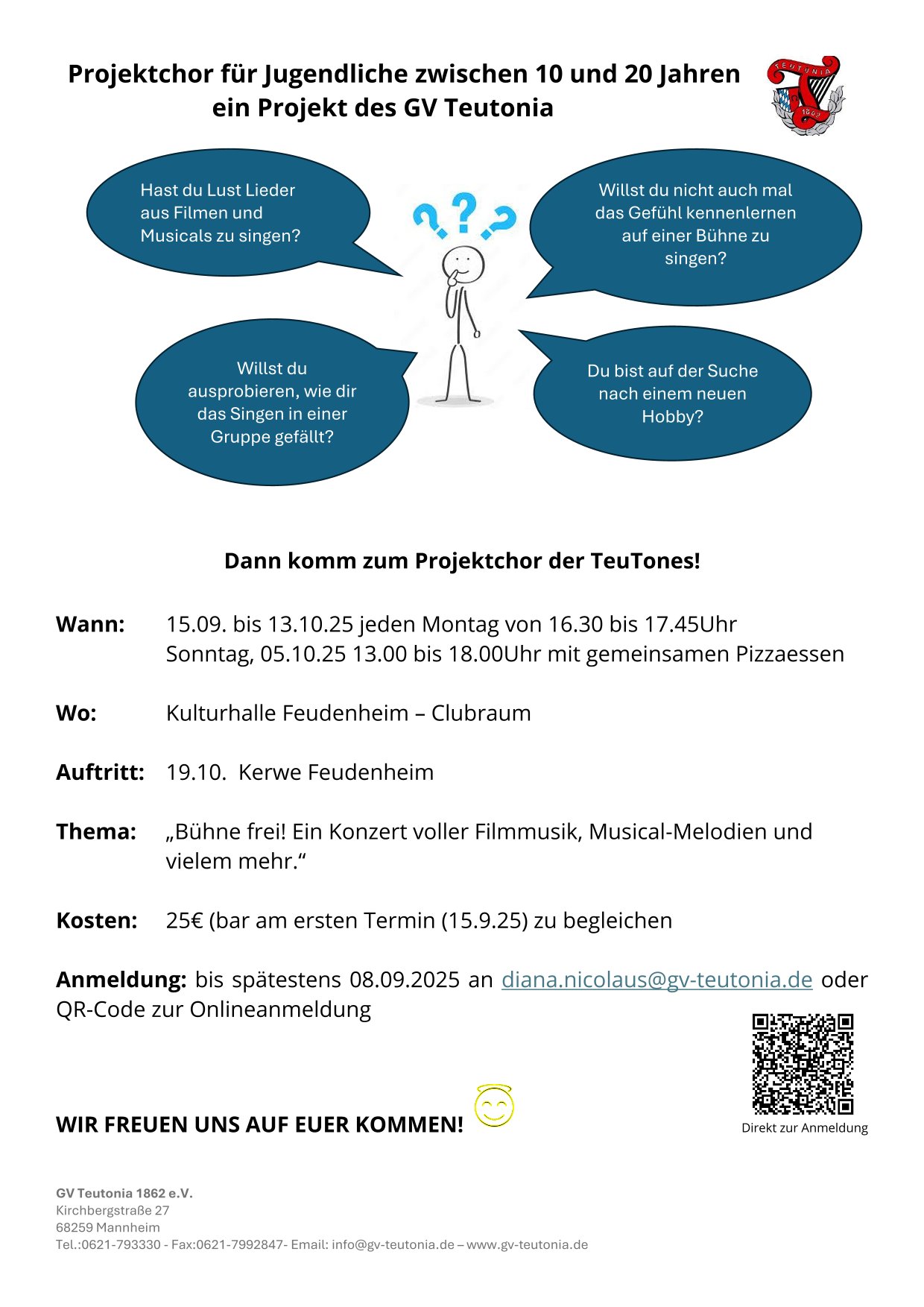 Projektchor Teutonia 2025